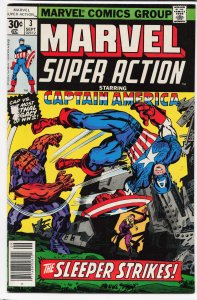 Marvel Super Action #3 (1977) Captain America