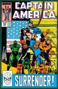 Captain America 345 NM 9.4 Marvel 1988