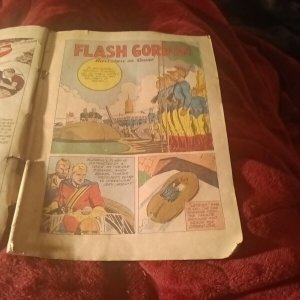 Flash Gordon Four Color Comic 204 Dell 1948 Golden Age classic Paul Norris cover