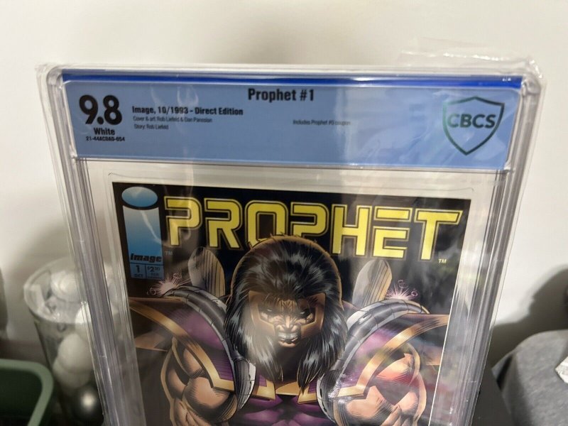 Prophet #1 CBCS 9.8 (1993) - Prophet #0 coupon included
