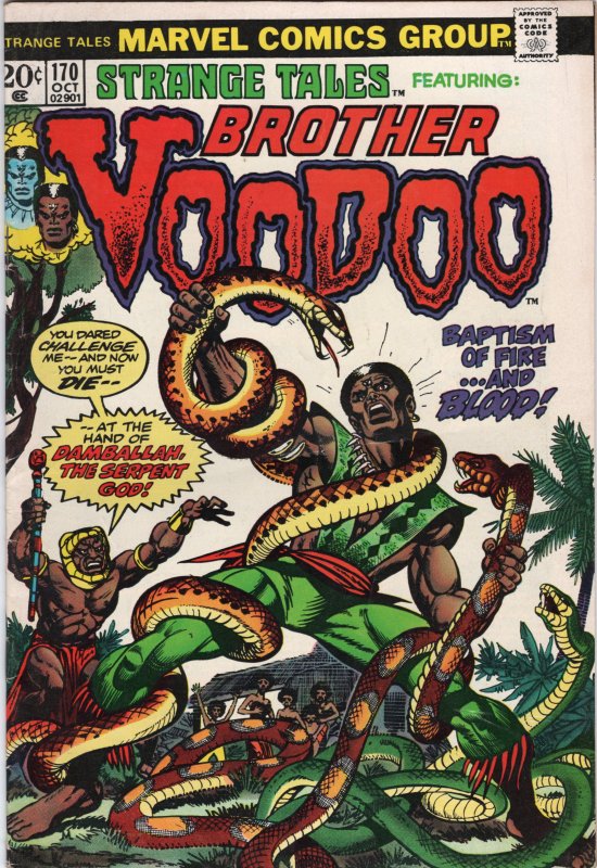 Strange Tales # 170 Featuring Brother VooDoo