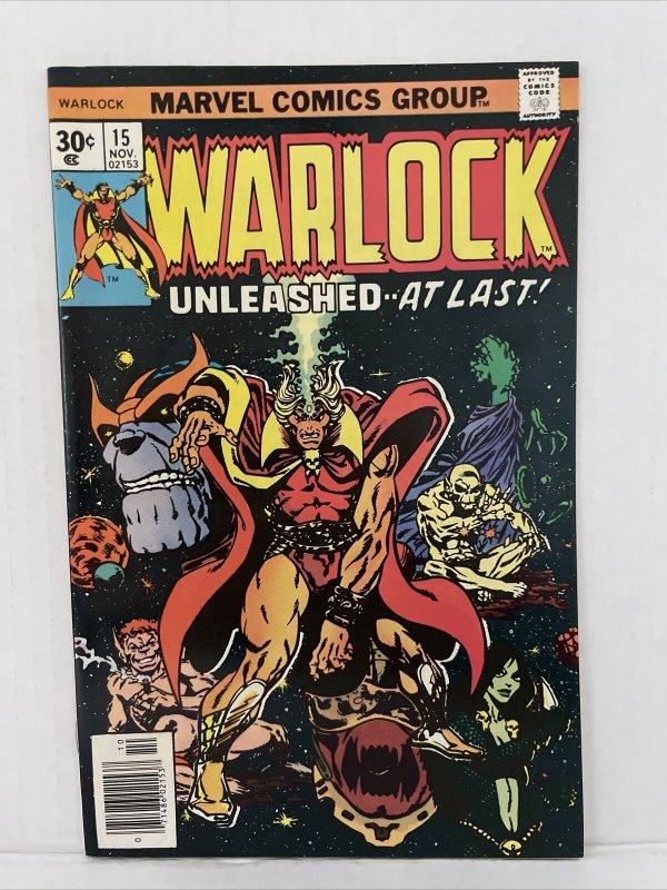 Warlock #15 Thanos Cover Story