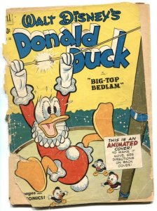 Donald Duck in Big-Top Bedlam-Four Color Comics #300 low grade copy