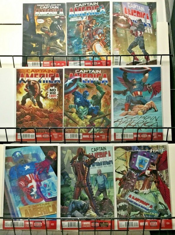 CAPTAIN AMERICA Lot of 42 Comics F/VF 2002-14 - Inc: Chosen, Reborn & Fallen Son