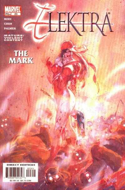 Elektra (2001 series) #23, NM- (Stock photo)