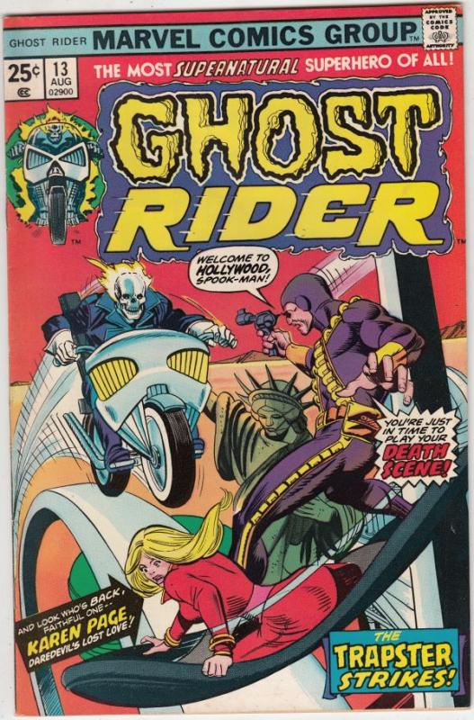 Ghost Rider, The #13 (Aug-75) NM/NM- High-Grade Ghost Rider