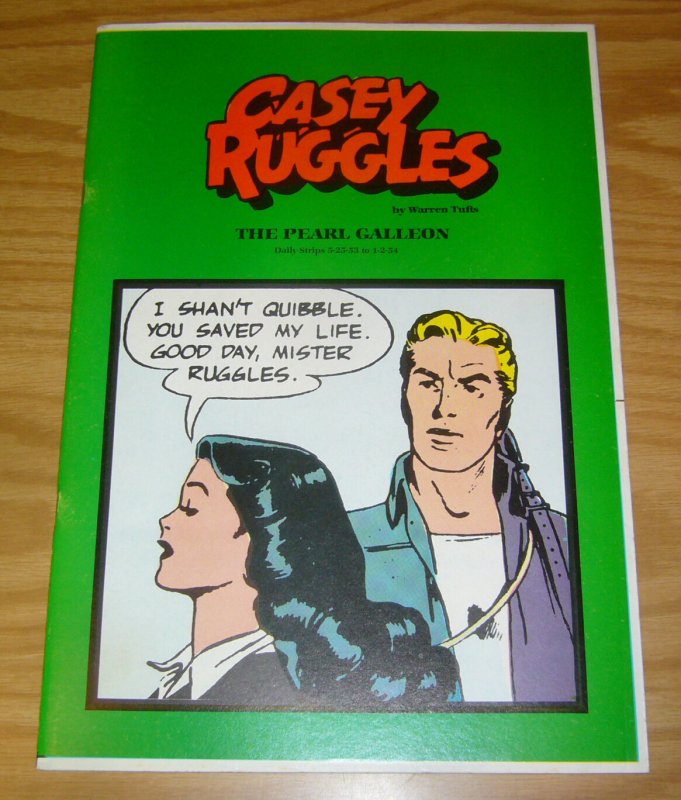 Collection Casey Ruggles VF- pearl galleon - warren tufts - daily strips  1981