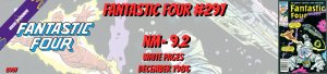Fantastic Four 297 NM- 9.2 Marvel 1986