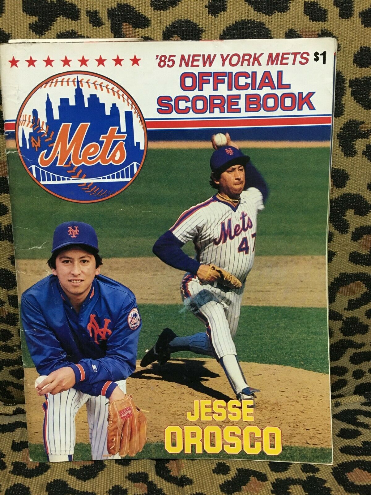 New York Mets Official 1987 Score Book