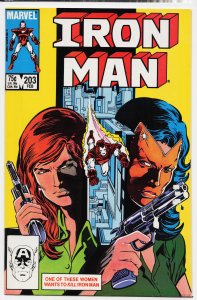 Iron Man #203 (1986) Iron Man