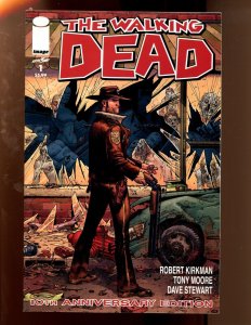 WALKING DEAD #1 - 1ST ANNIVERSARY EDITION (8.0/8.5) 2013
