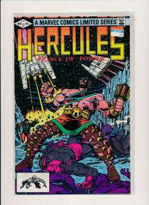 Marvel Comics Mini Series of 4-HERCULES PRINCE OF POWER #1-#4 F/VF 1982 (PF470) 