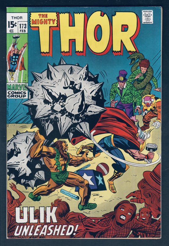 Thor #173 (1970) VF+