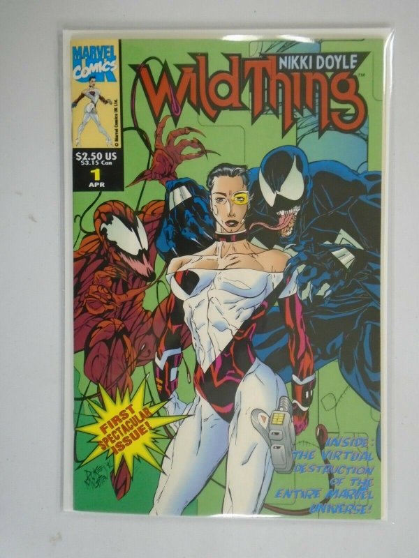 Wildthing #1 featurng Venom and Carnage 8.0 VF (1993 Marvel UK)