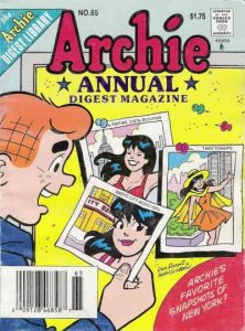 Archie Annual Digest Magazine #65 VF/NM ; Archie |