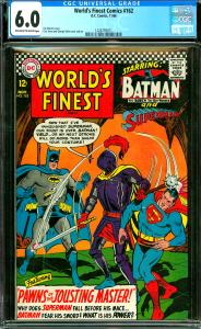 Worlds Finest Comics #162 CGC Graded 6.0
