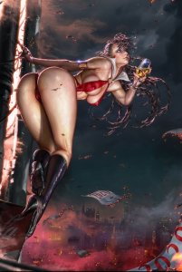 VAMPIRELLA #17 KYUYONG EOM NEW YEARS VIRGIN PRESELL