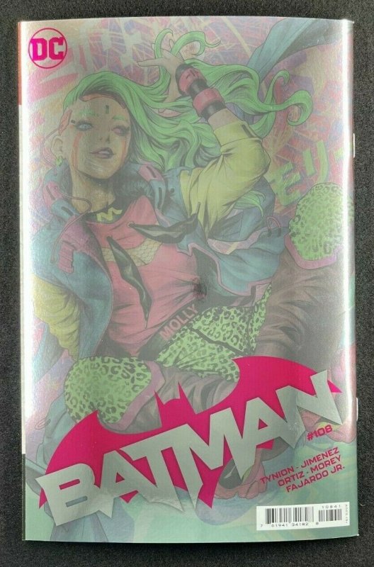 Batman (2016) #108 NM 1:50 Foil 1st Appearance Miracle Molly Variant Cover