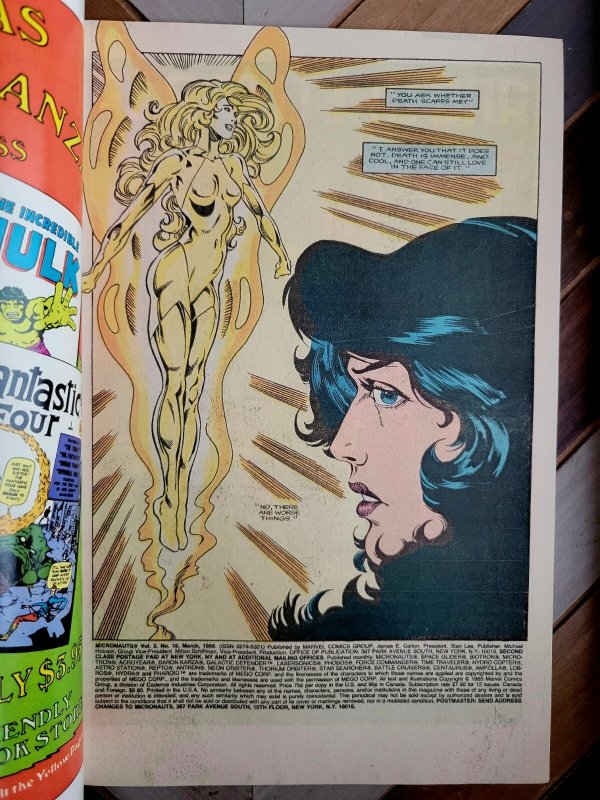 Micronauts New Voyages #18, 20 (1986) Pollard, Sienkiewicz Covers Final Issue 20