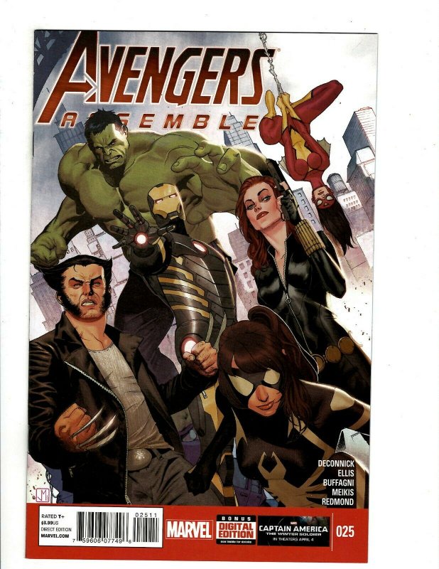 11 Avengers Marvel Comics # 7 8 9 10 Heroes # 1 2 24 Assemble 22 23 24 25 HR2 