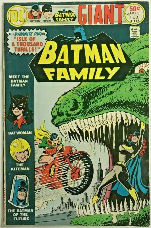 BATMAN FAMILY#3  FN/VF 1975 DC BRONZE AGE COMICS