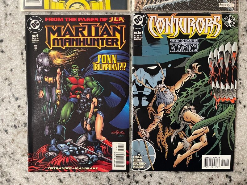 4 DC Comics Conjurors #2 Martian Manhunter # 6 Ragman # 1 Agent Liberty # 1 J917