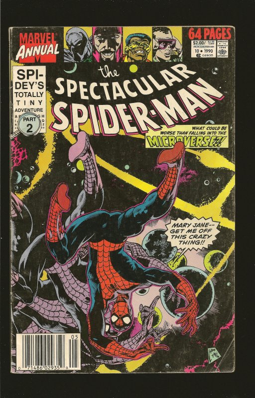 Marvel Comics The Spectacular Spider-Man Annual Vol 1 No 10 1990