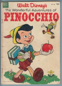Pinocchio #545 (1953) 3.0 GD/VG Dell Four Color Comic