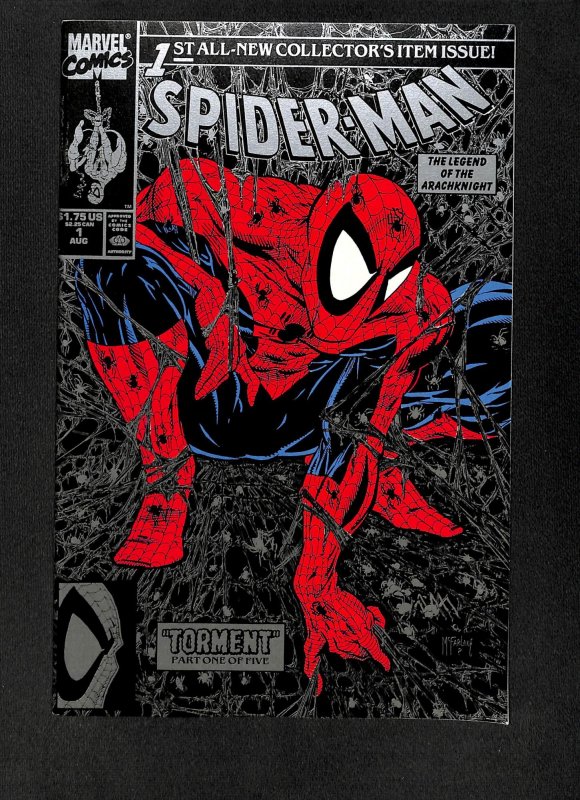 Spider-Man #1 Torment! Todd McFarlane! Silver and Black!