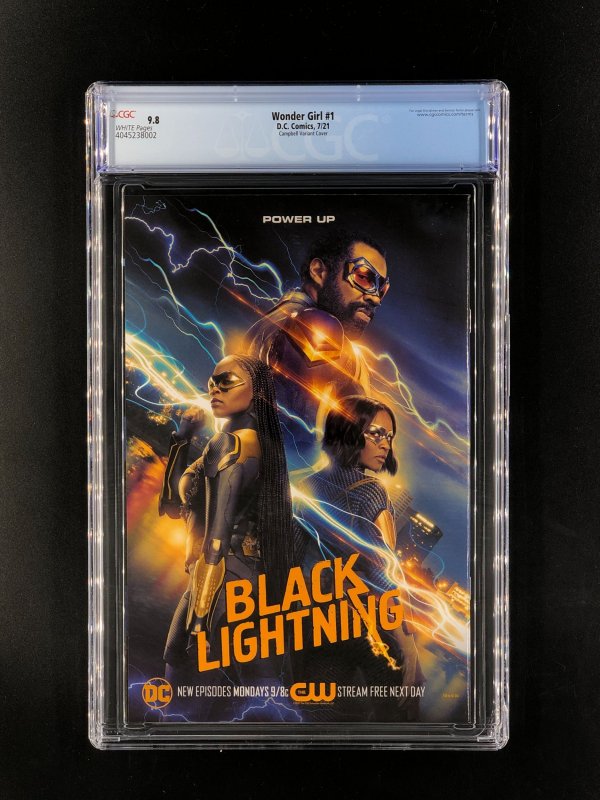 Wonder Girl #1 Campbell Cover (2021) CGC 9.8