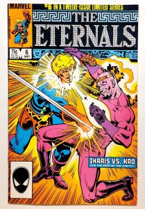 Eternals, The (Ltd. Series) #6 (March 1986, Marvel) 5.0 VG/FN