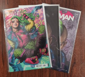 Batman 3PC LOT #108 - Artgerm + Carla Cohen Variants (9.2ob) 2021