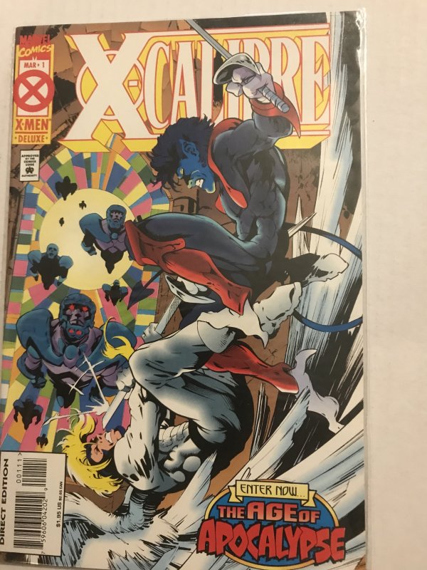 X-Calibre #1, 2, 3 run : Marvel (1995) VF/NM; Nightcrawler, Mystique