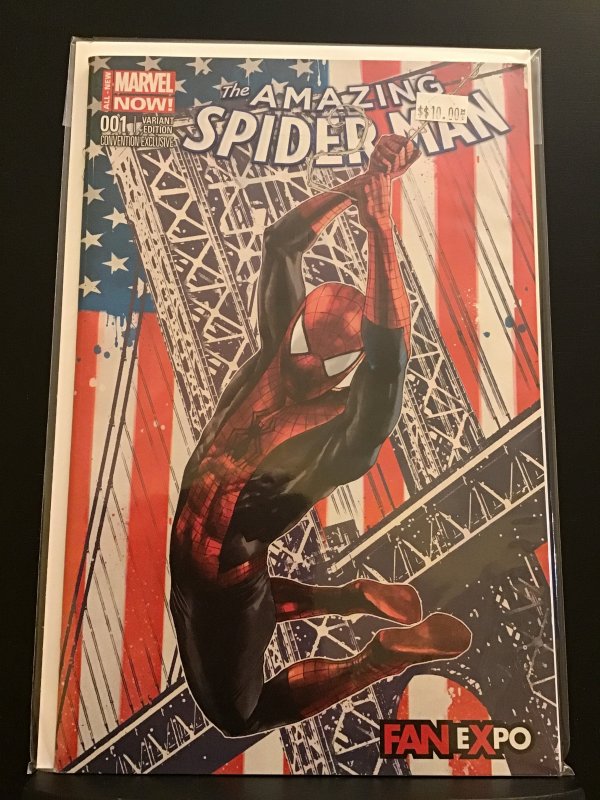 Amazing Spider-man #1 variant Fan Expo convention exclusive