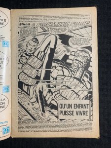 1980 FANTASTIC FOUR French EH Comic #113/114 VG- 3.5 Double Issue