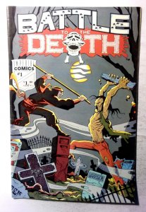 Battle to the Death #1 (1987) Eternity Comics 1st Print Comic Book