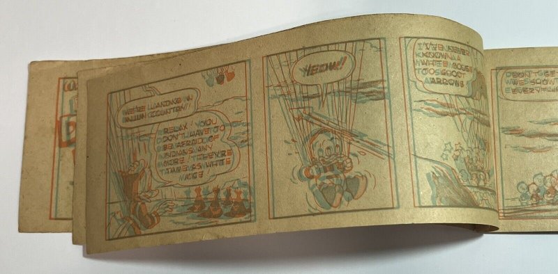 DONALD DUCK CHEERIOS CEREAL MINI 3-D COMIC APACHE GOLD WALT DISNEY PROSHIPPER