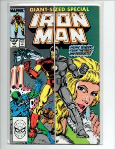 Iron Man 2PC #244-245 - DE/NS - Giant-Sized Special (VF/NM) 1989