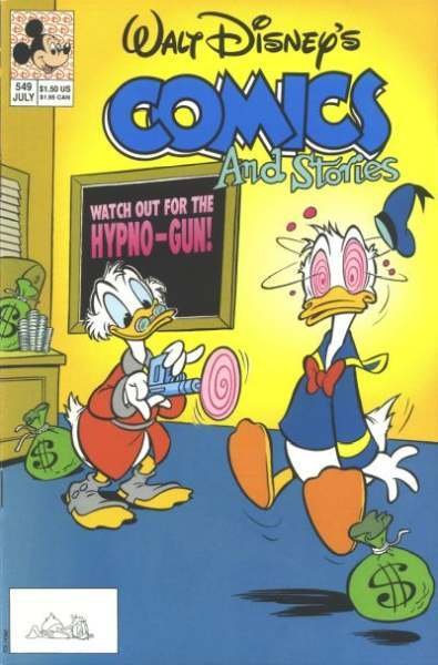 Walt Disney's Comics and Stories #550, NM (Stock photo)