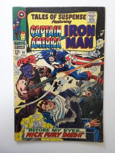 Tales of Suspense #92 (1967) VG Condition!