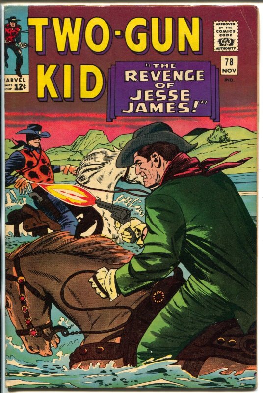 Two-Gun Kid  #78 1965-Marvel-Jesse James-Stan Lee-Dick Ayers-VF-