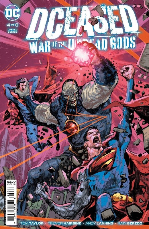 DCeased War of The Undead Gods #4 (Of 8) Cover A Porter DC Comics 2023 EB47