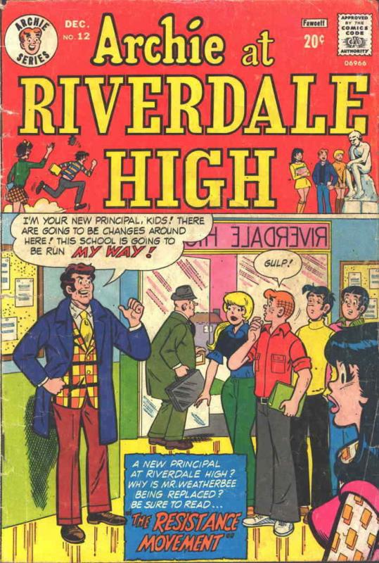 Archie at Riverdale High #12 VG; Archie | low grade comic - save on shipping - d