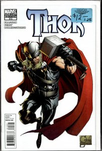 Thor #615 Quesada Cover (2010) Thor