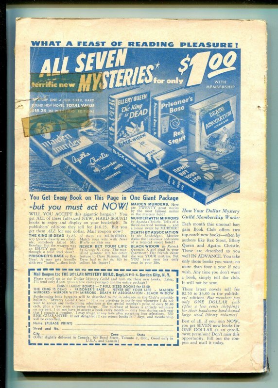 ROARING WESTERN STORIES #1 05/1953-KEY PUBS-1ST ISSUE-COVERLESS-fr