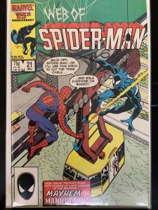 Web of Spider-Man #21 (1986)
