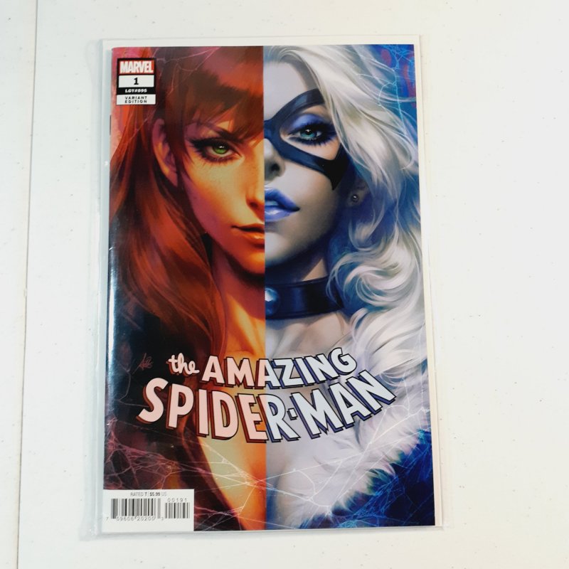 Amazing Spider-Man #1 Artgerm Variant (NM-9.2) 2022