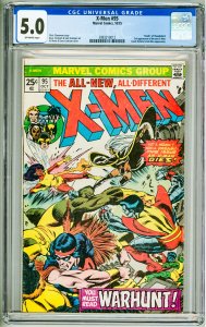 The X-Men #95 (1975) CGC 5.0!
