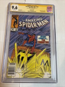 The Amazing Spider-Man (1985) # 267 (CGC 9.6 SS) Signed & Sketch Bob Mcleod