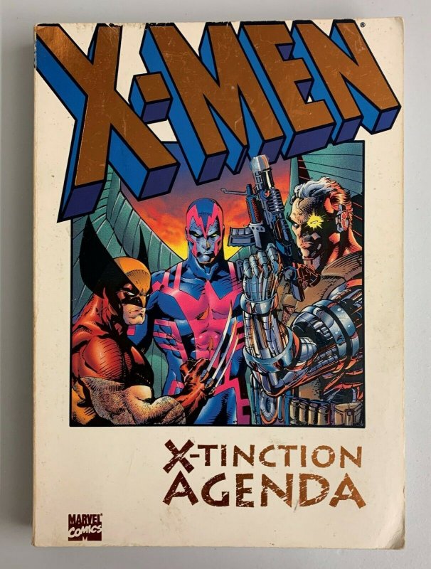 X-Men X-Tinction Agenda Paperback 1992 Chris Claremont Louise Simonson 